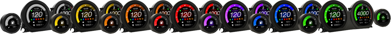 Koso HD-03X TFT Electronic Multi-Function Gauge Set for 2014-2023 Harley Touring