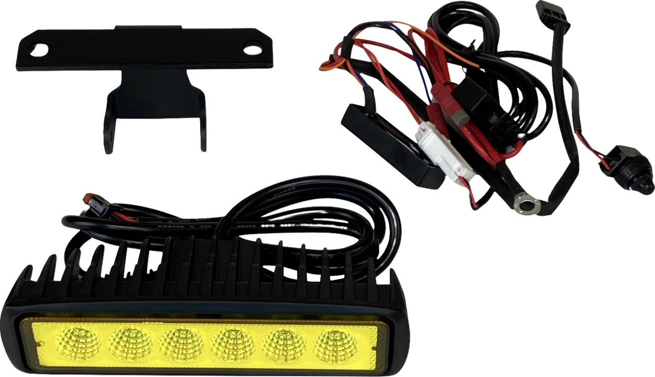 Custom Dynamics Yellow LED Light Bar Kit for 2015-2024 Harley Road Glide FLTR