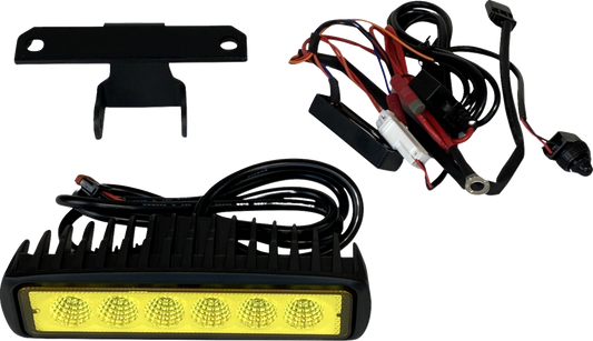 Custom Dynamics Yellow LED Light Bar Kit for 2015-2024 Harley Road Glide FLTR