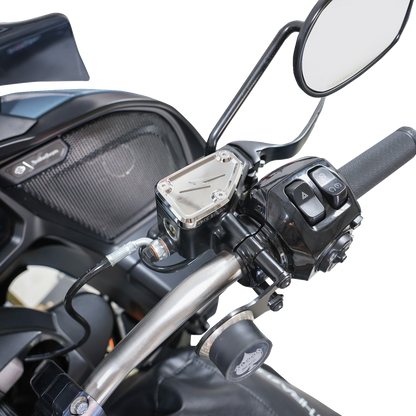 Thrashin Chrome Front Brake Master Cylinder Cover for 2024 Street Road Glide