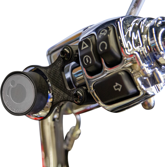 Klock Werks iOmounts Handlebar Phone Mount Kit 1996-2023 Harley Softail Models
