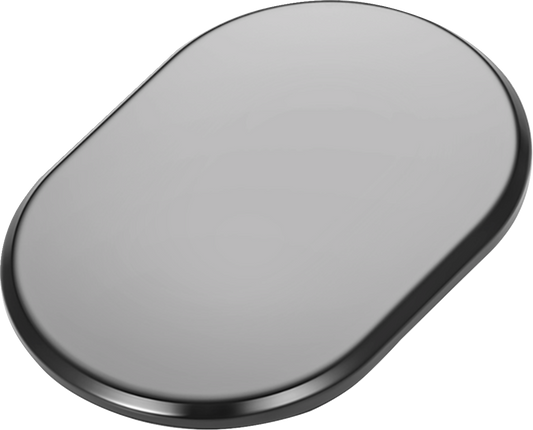 Figurati Smooth Black Right Antenna Insert 2009-2023 Harley Touring FLHX FLTRX