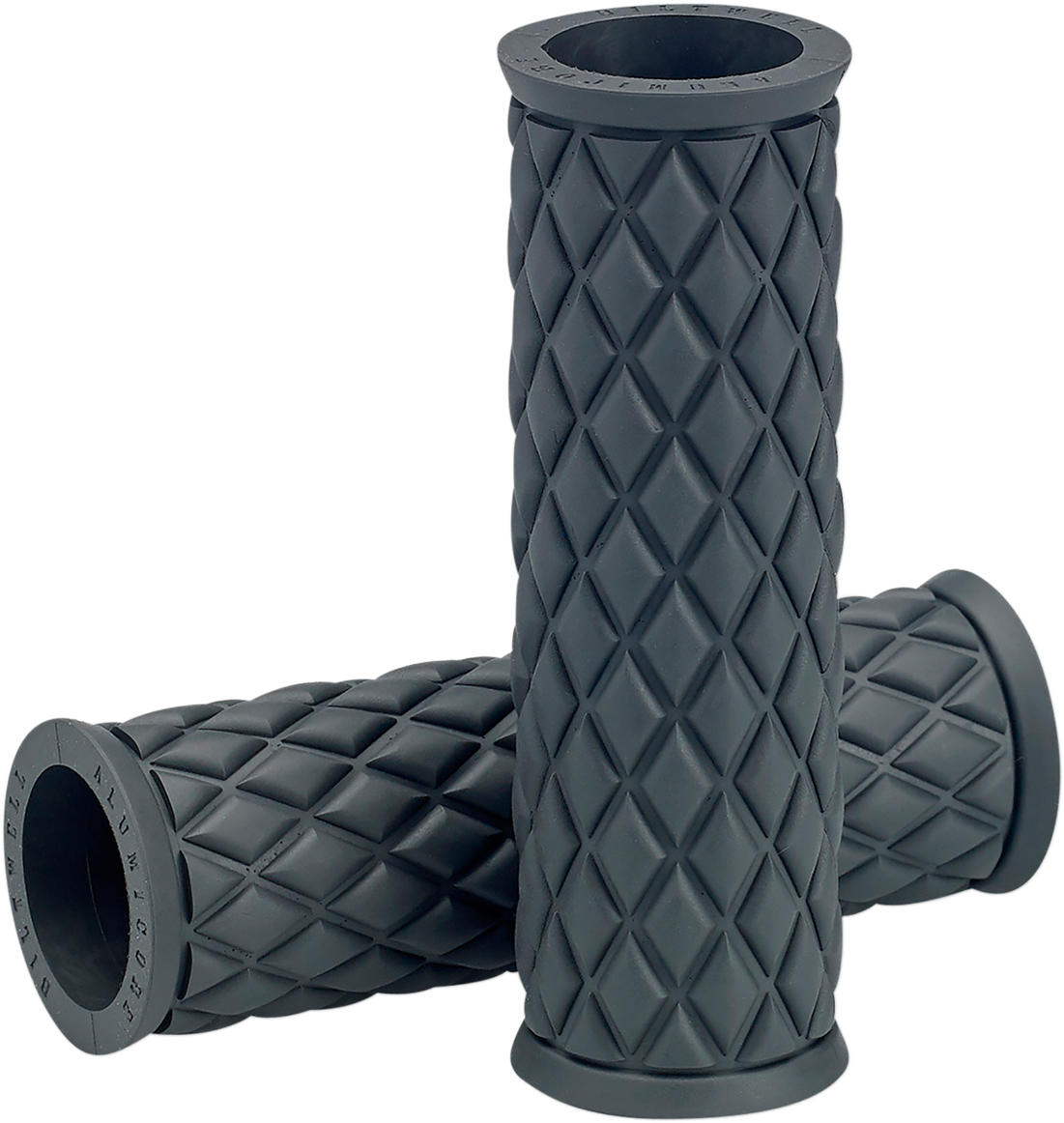 Biltwell Alumicore Gray Replacement Rubber Grip Sleeve for Harley Davidson