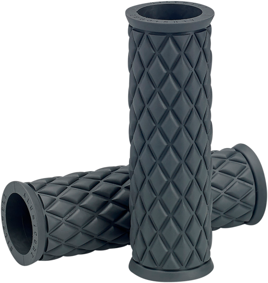 Biltwell Alumicore Gray Replacement Rubber Grip Sleeve for Harley Davidson