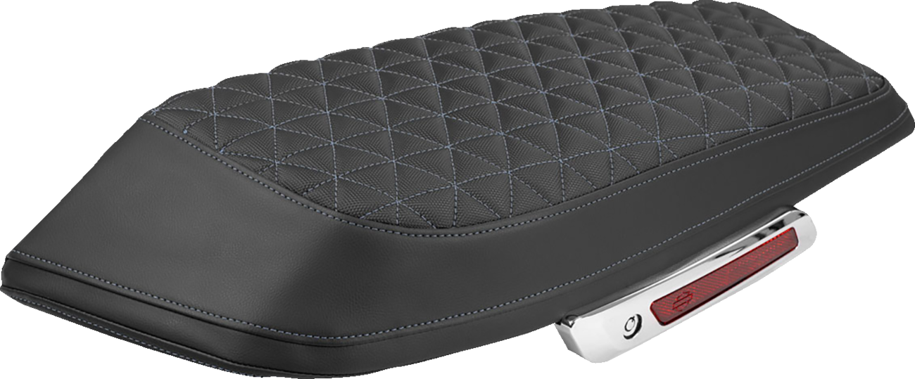 Saddlemen Silver Tri Gripper Saddlebag Lid Covers for 2023-2026 Harley Touring