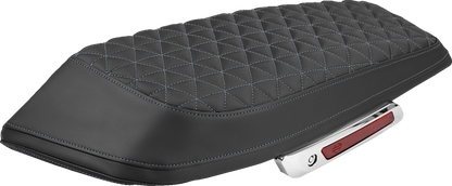 Saddlemen Silver Tri Gripper Saddlebag Lid Covers for 2023-2026 Harley Touring