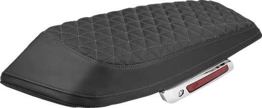 Saddlemen Silver Tri Gripper Saddlebag Lid Covers for 2023-2026 Harley Touring