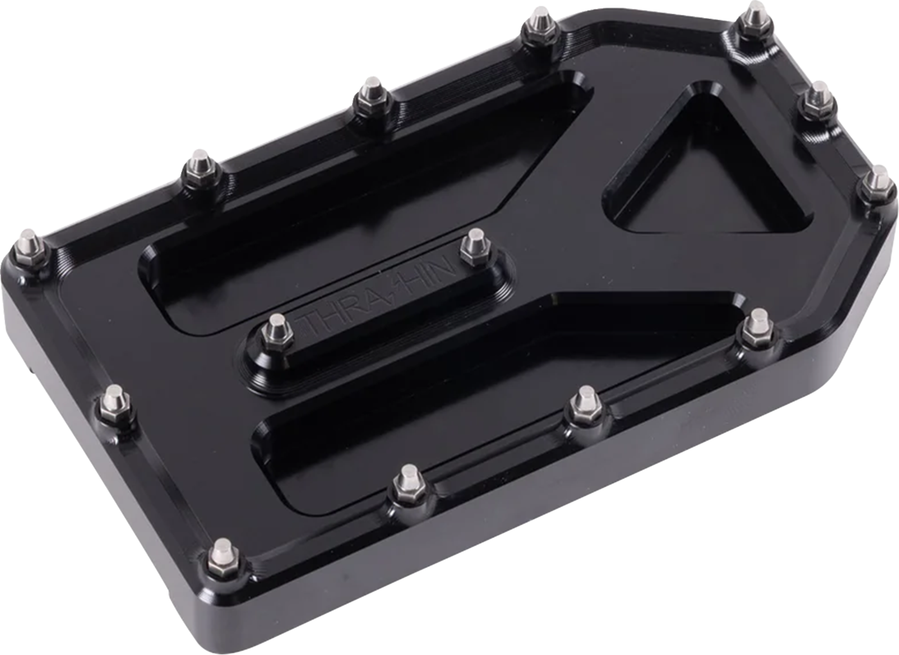 Thrashin Supply Black Aggressor Brake Pedal Pad for 1999-2025 Harley Touring