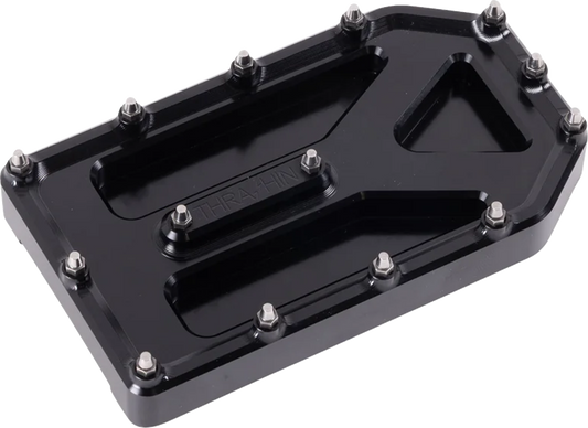 Thrashin Supply Black Aggressor Brake Pedal Pad for 1999-2025 Harley Touring