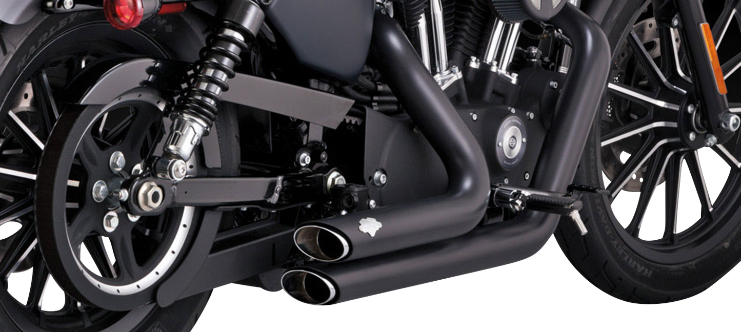 Vance & Hines Shortshots Staggered Exhaust System 2014-22 Harley Sportster 47329