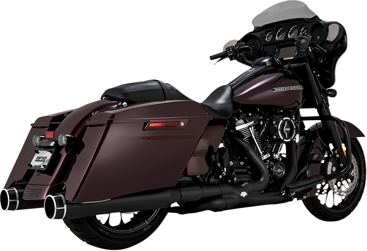 Vance & Hines Torquer 450 Slip on Exhaust Mufflers 2017-2021 Harley Touring FLHX