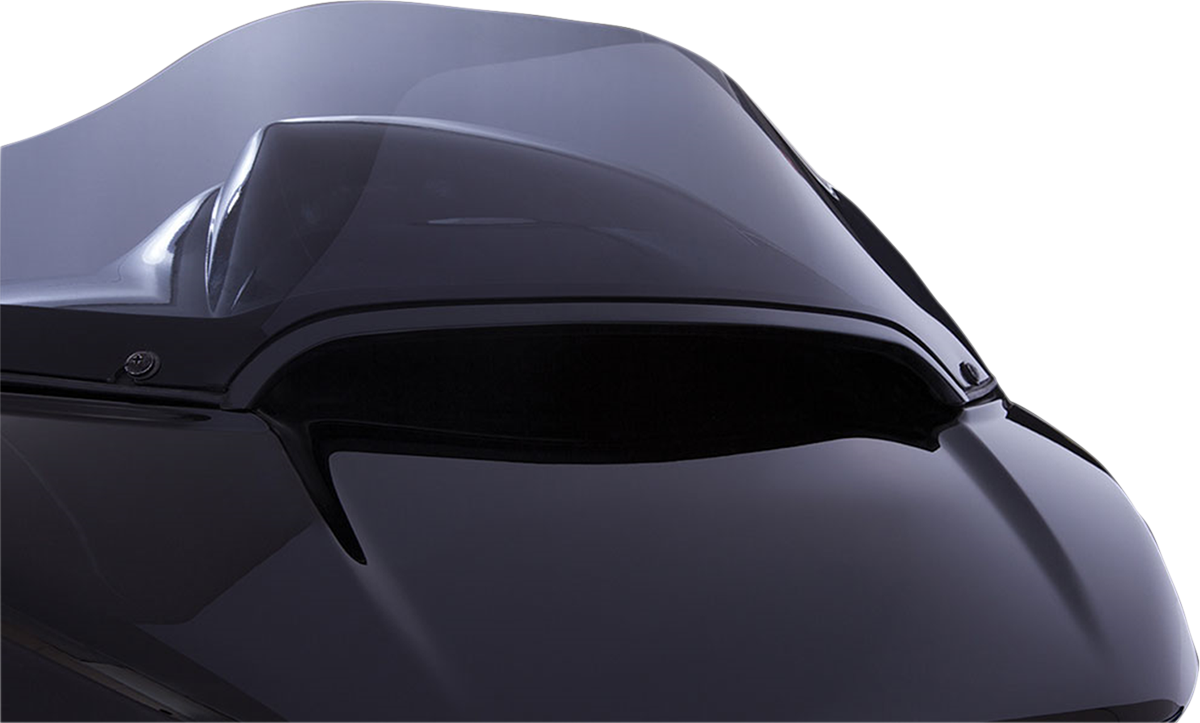 Ciro Black Center Fairing Windshield Trim 2015-2024 Harley Touring FLTRU FLTRXS