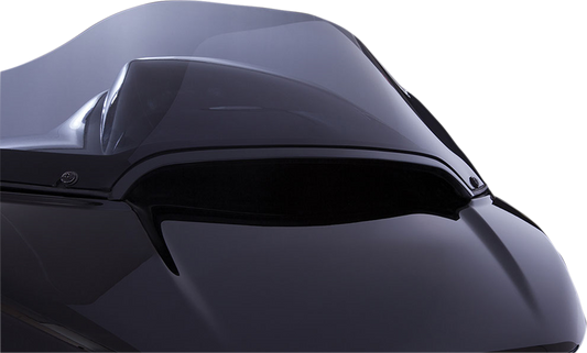 Ciro Black Center Fairing Windshield Trim 2015-2024 Harley Touring FLTRU FLTRXS
