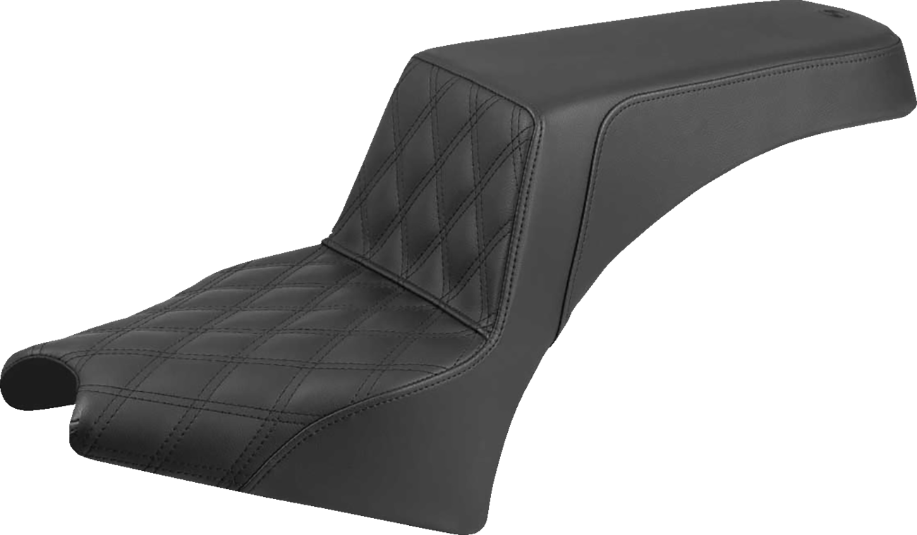 Saddlemen Step Up Lattice Stitch Gel Seat fits 2025 Indian Scout Bobber Sport