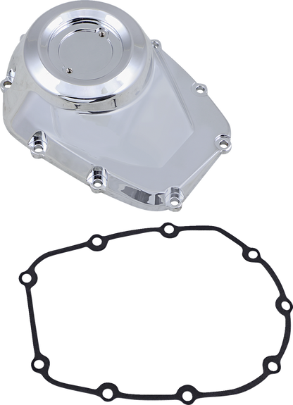 Drag Specialties M8 Chrome Cam Cover w/ Gasket for 2017-2025 Harley Touring