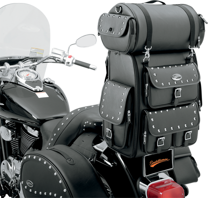 Saddlemen Desperado Studded Sissy Bar Motorcycle Touring Bag EX2200S