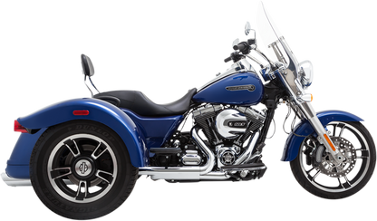 Vance & Hines Twin Slash Motorcycle Mufflers 2015-2016 Harley Freewheeler FLRT