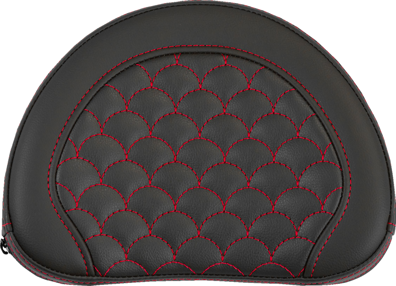 Saddlemen Contour Red Dragon Scale Stitch Sissy Bar Backrest Pad for Harley