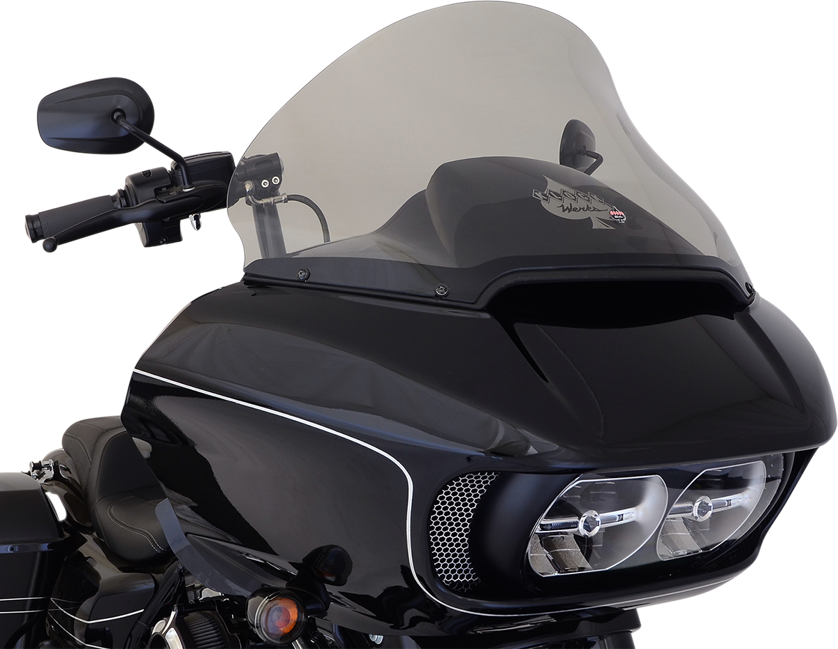 Klock Werks ProTouring 15" Flare Tint Windshield for 2015-2023 Harley Road Glide