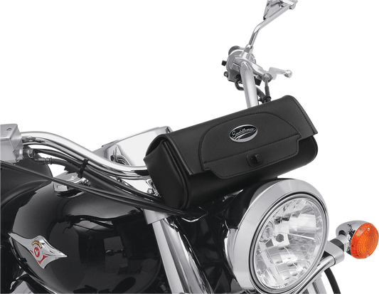 Saddlemen Cruis'n Black Synthetic Leather Front Fork Tool Bag Pouch For Harley