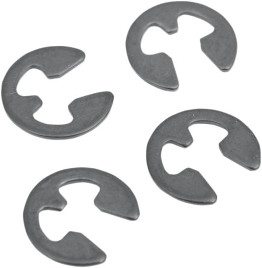 Mikuni Motorcycle 4 Pack Carburetor Needle Jet E-Rings for Harley Davidson