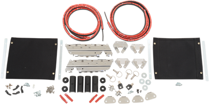 Drag Specialties Chrome Rear Saddlebag Hardware Kit 1993-2013 Harley Touring