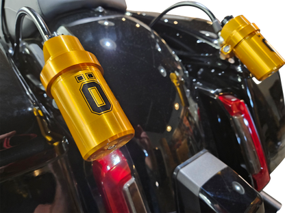 Ohlins HD 778 Twin 12" STX36 Blackline Rear Shocks for 2014-2024 Harley Touring
