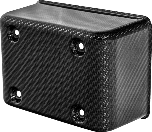 Saddlemen Carbon Fiber Gloss Fuse Box Cover fits 1999-2003 Harley Dyna FXD FXDWG