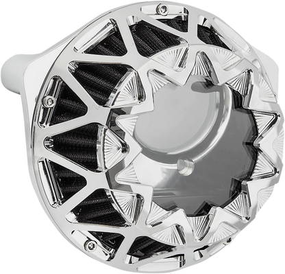 Arlen Ness Crossfire Chrome Air Cleaner Filter Kit 2008-2017 Harley Touring FLHX