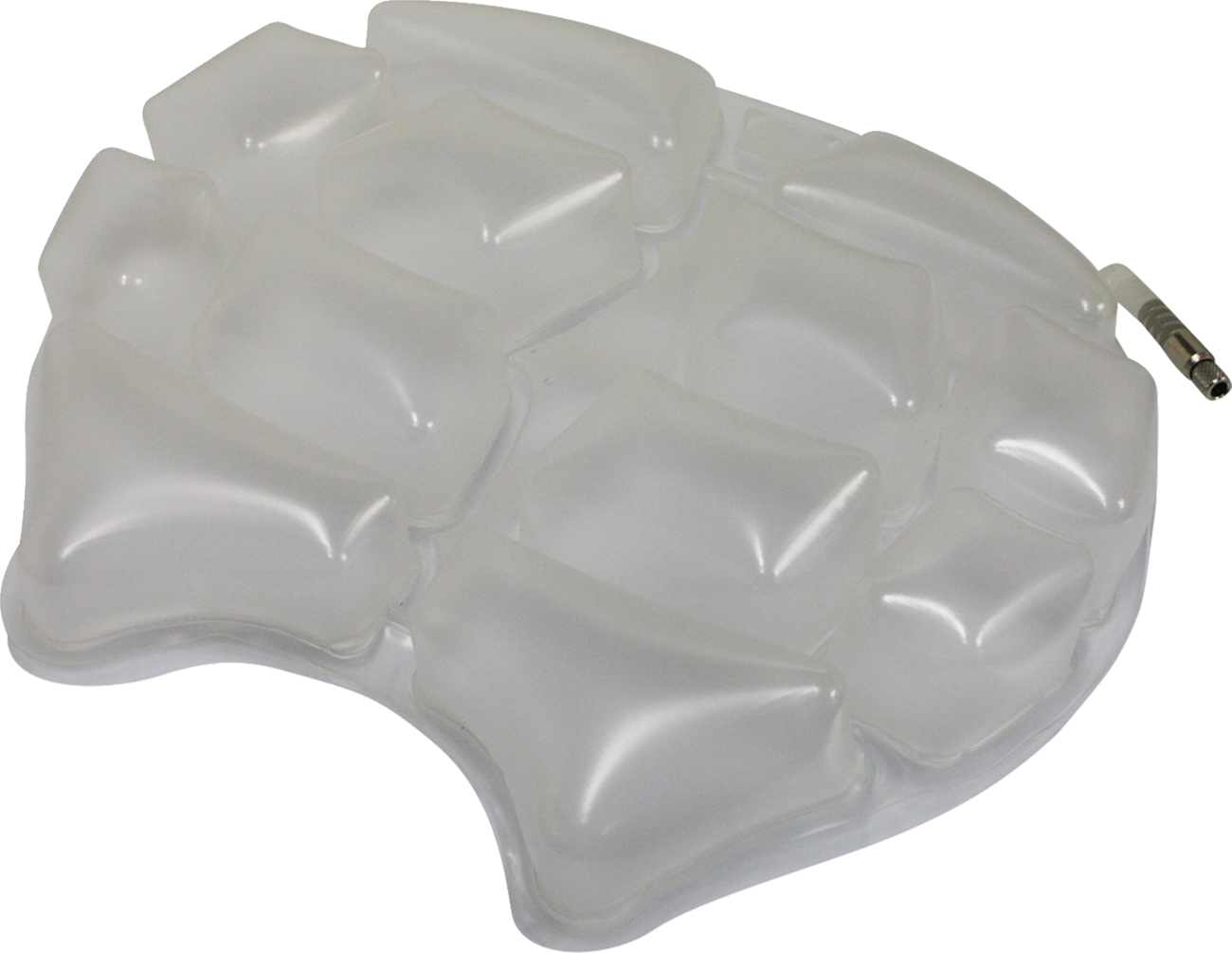 Wild Ass 14" x 15.5" Black Smart Air Lite Driver Motorcycle Seat Cushion Pad