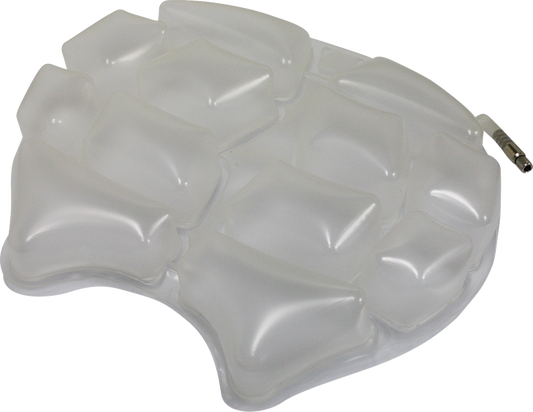 Wild Ass 14" x 15.5" Black Smart Air Lite Driver Motorcycle Seat Cushion Pad