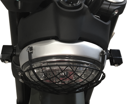 Joker Machine Rat Eye Black Single Amber LED Pair Motorcycle Turn Signals Harley