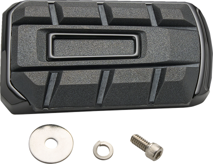 Ciro Chicane Black Rear Brake Lever Pad fits 1999-2025 Harley Touring Softail