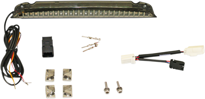 Custom Dynamics Black LED Rear Luggage Rack Light 1997-2013 Harley Touring CVO