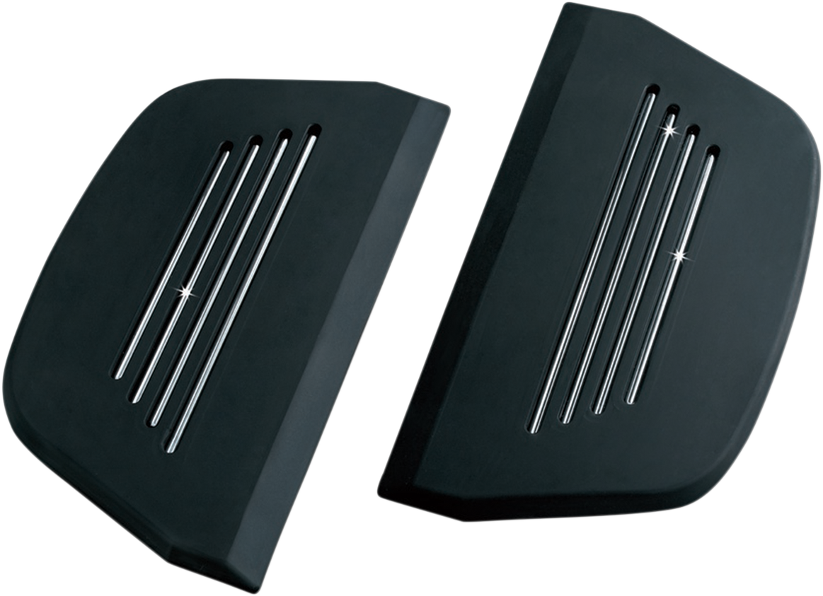 Kuryakyn Passenger Floorboard Inserts 1986-2020 Harley Softail Touring Models
