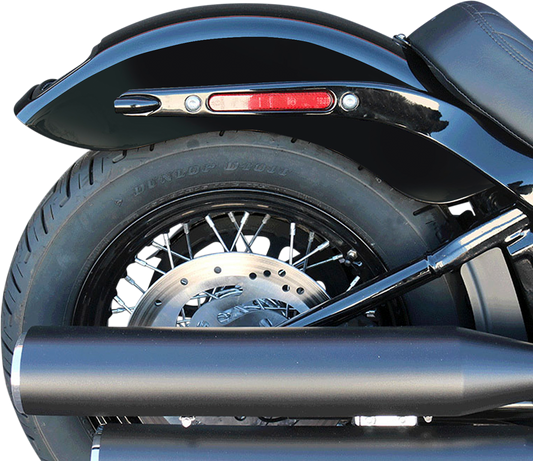 Paul Yaffe Rear Frenched Fender & License Plate Kit 2018-2020 Harley Softail