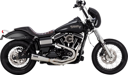 Vance & Hines Stainless Steel Upsweep Exhaust 2010-2017 Harley Dyna FXDL FXDB