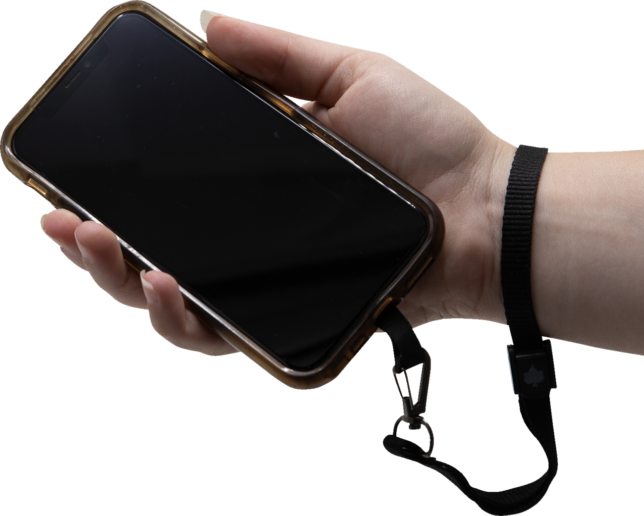 Klock Werks IOmounts Black Universal Phone Device Tether Mount Strap Holder