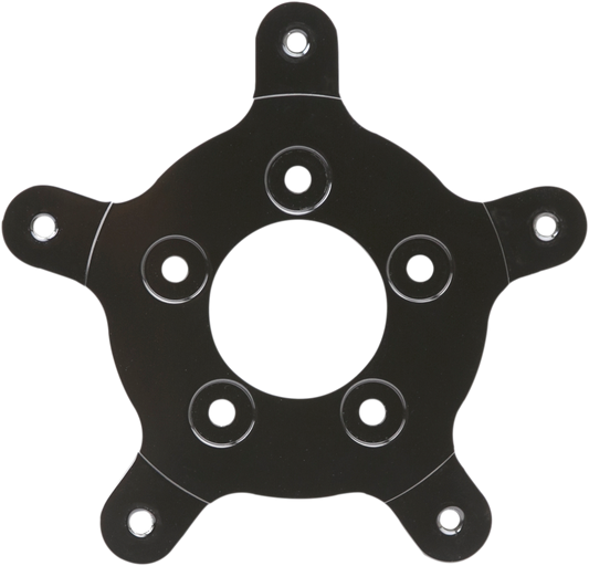 Arlen Ness Black Universal Motorcycle Brake Rotor Mount 2014-2022 Harley Touring