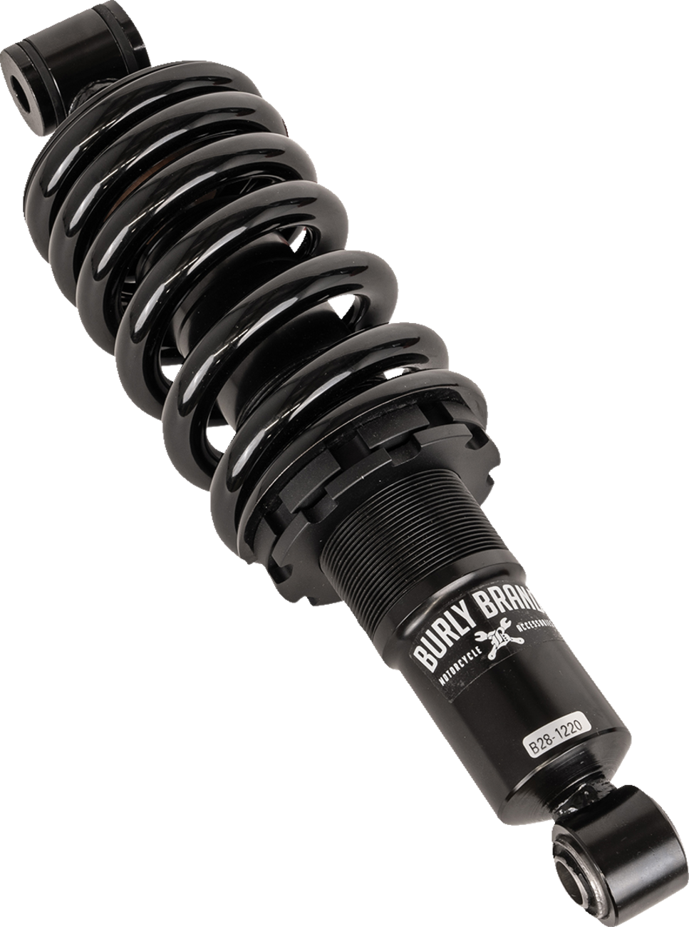 Burly Brand 12.2" Black Slammer Rear Shocks for 2018-2024 Harley Softail M8