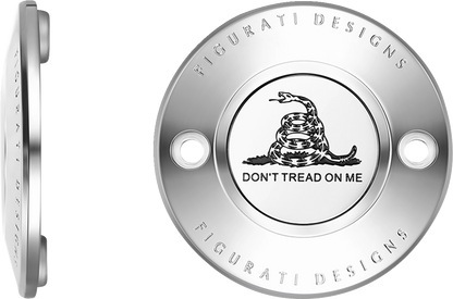 Figurati Designs Don't Tread on Me Timing Points Cover for 2017-2023 Harley M8