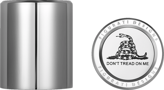 Figurati Don't Tread On Me Medium Magnetic Docking Hardware Covers for Harley