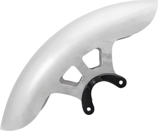 Arlen Ness Pro Short 21" Raw Front Fender for 2023-2026 Harley Road Street Glide