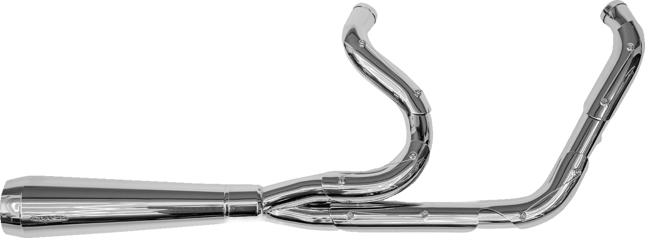 Trask Assault 2-1 Polished Exhaust System fits 2004-22 Harley Sportster 883 1200