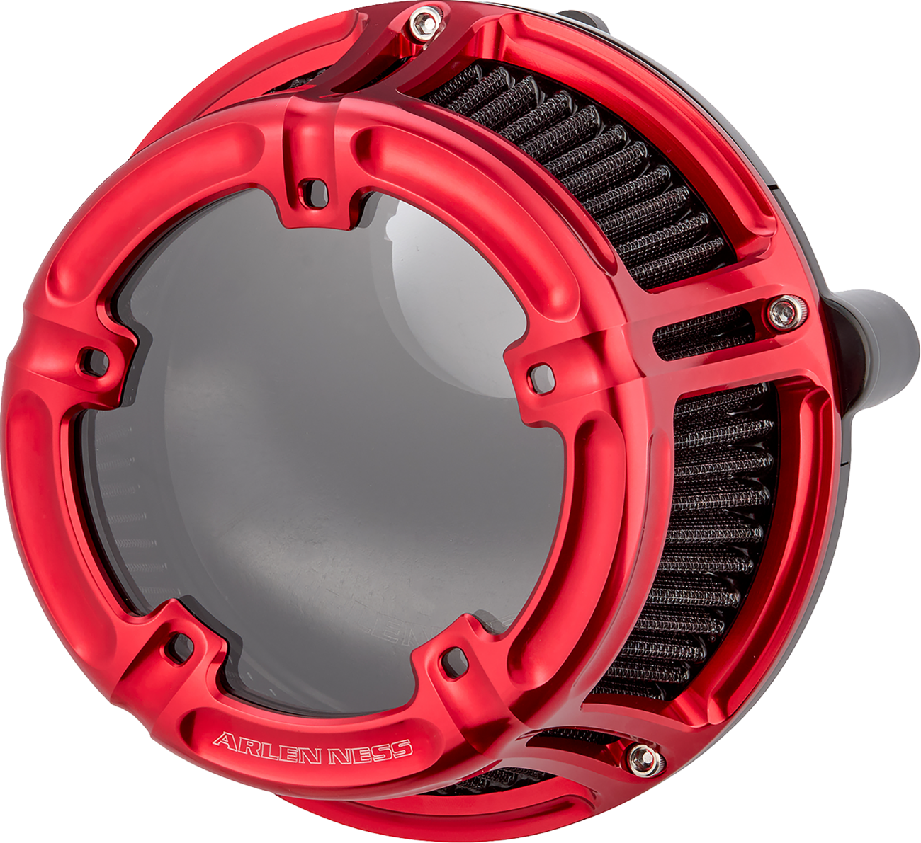 Arlen Ness Red Method Clear Series Air Cleaner Filter for 2023-2025 Harley M8