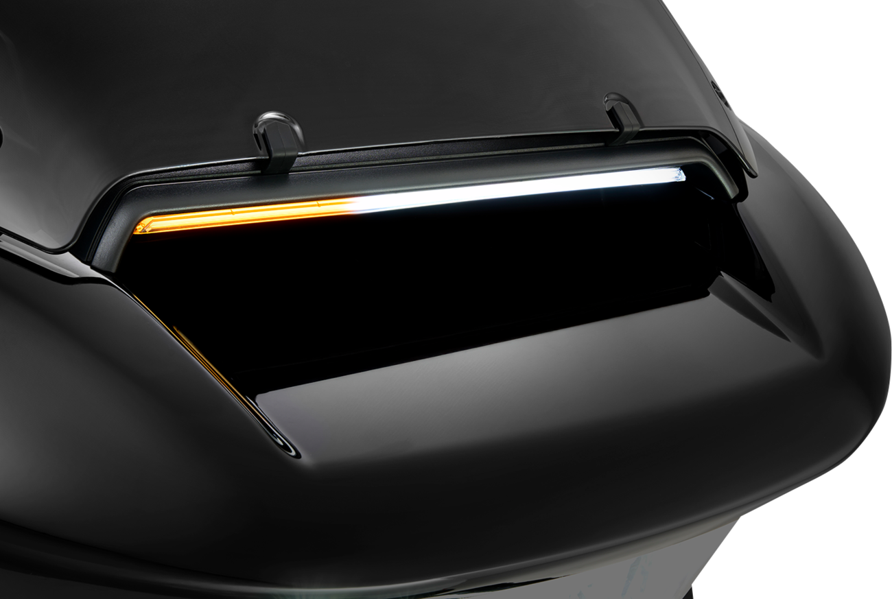 Ciro Fairing Vent Insert Run & Turn LED Lights for 2023-2025 Harley Road Glide