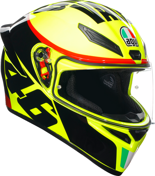 AGV K1 S Grazie Vale Yellow Unisex Adult Motorcycle Street Full Face Helmet