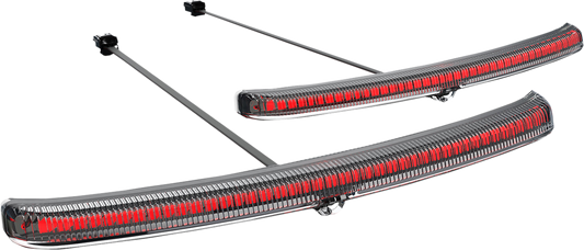 Ciro LED Fender Blades Motorcycle Lights 2009-2024 Harley Touring Trike Models