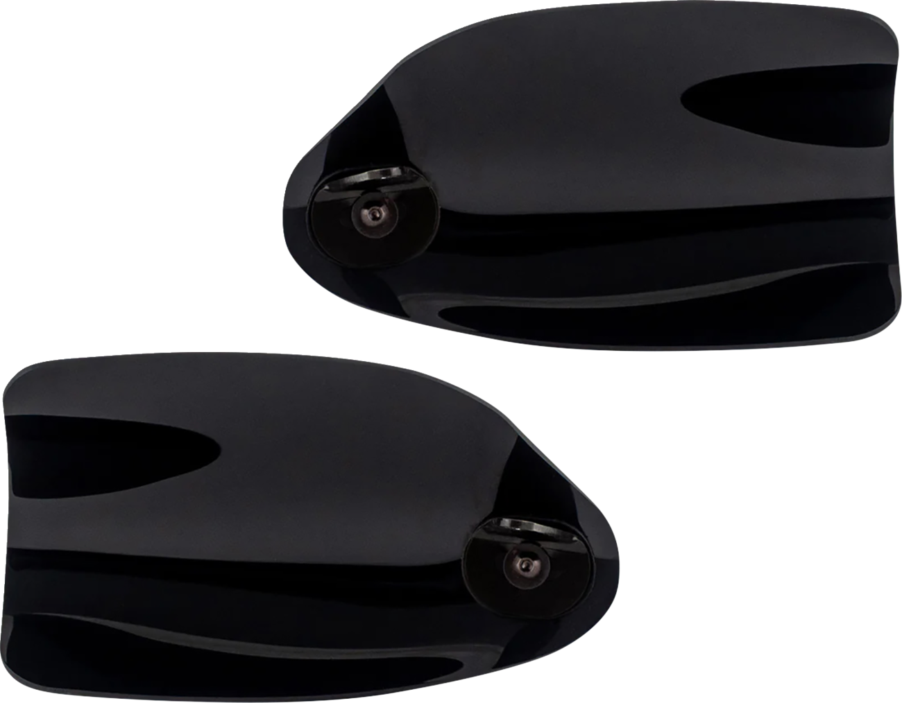 Klock Werks Flare Black Hand Guards fits 2023-2025 Harley Road Street Glide