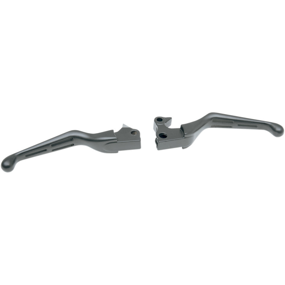 Drag Specialties Slotted Handlebar Hand Lever Set for 2017-2020 Harley Touring